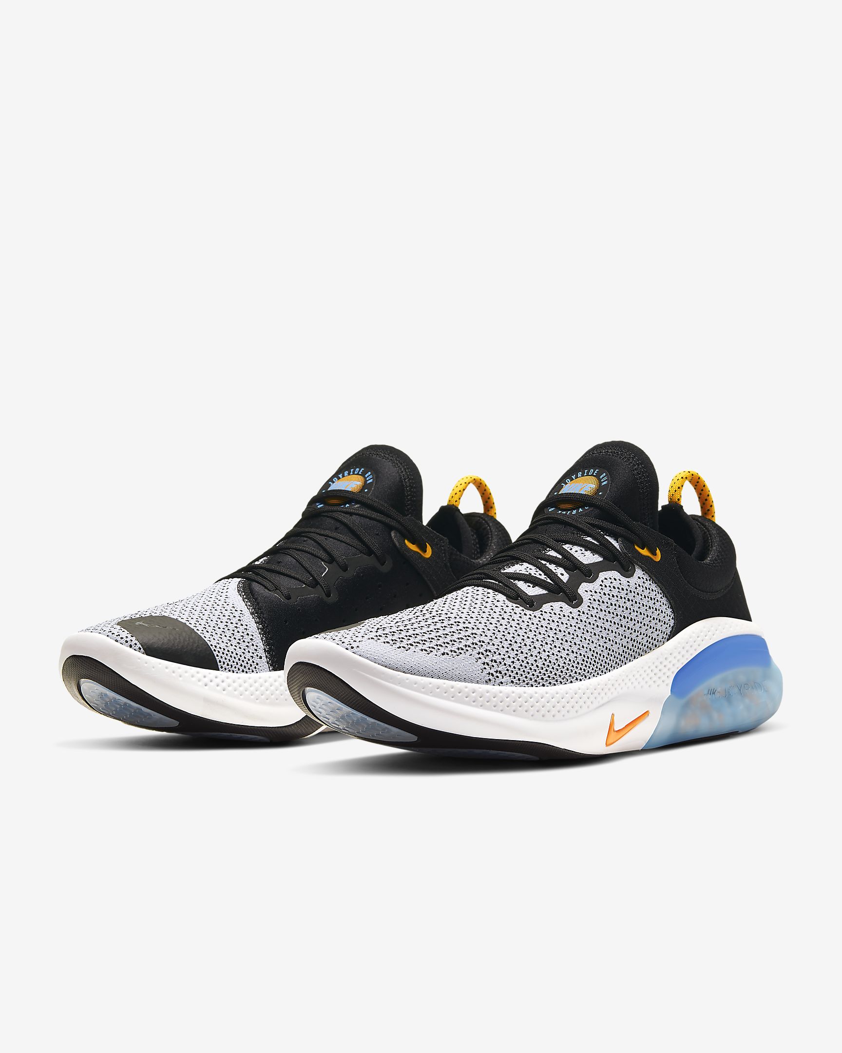 Nike Joyride Run FK Grey Black Yellow White Shoes - Click Image to Close